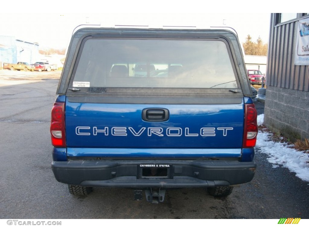2003 Silverado 1500 Regular Cab - Arrival Blue Metallic / Dark Charcoal photo #9
