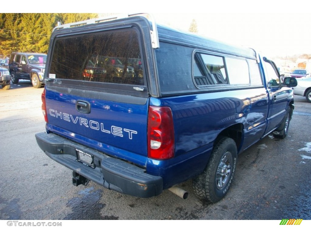 2003 Silverado 1500 Regular Cab - Arrival Blue Metallic / Dark Charcoal photo #11