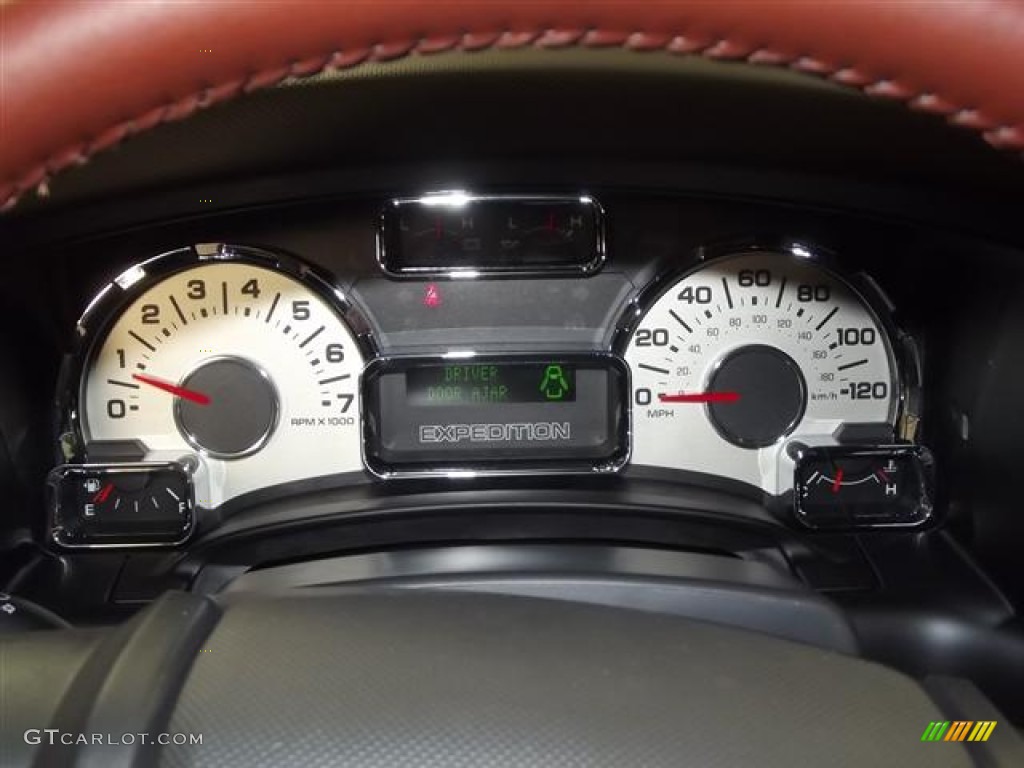 2012 Ford Expedition EL King Ranch Gauges Photo #58341583
