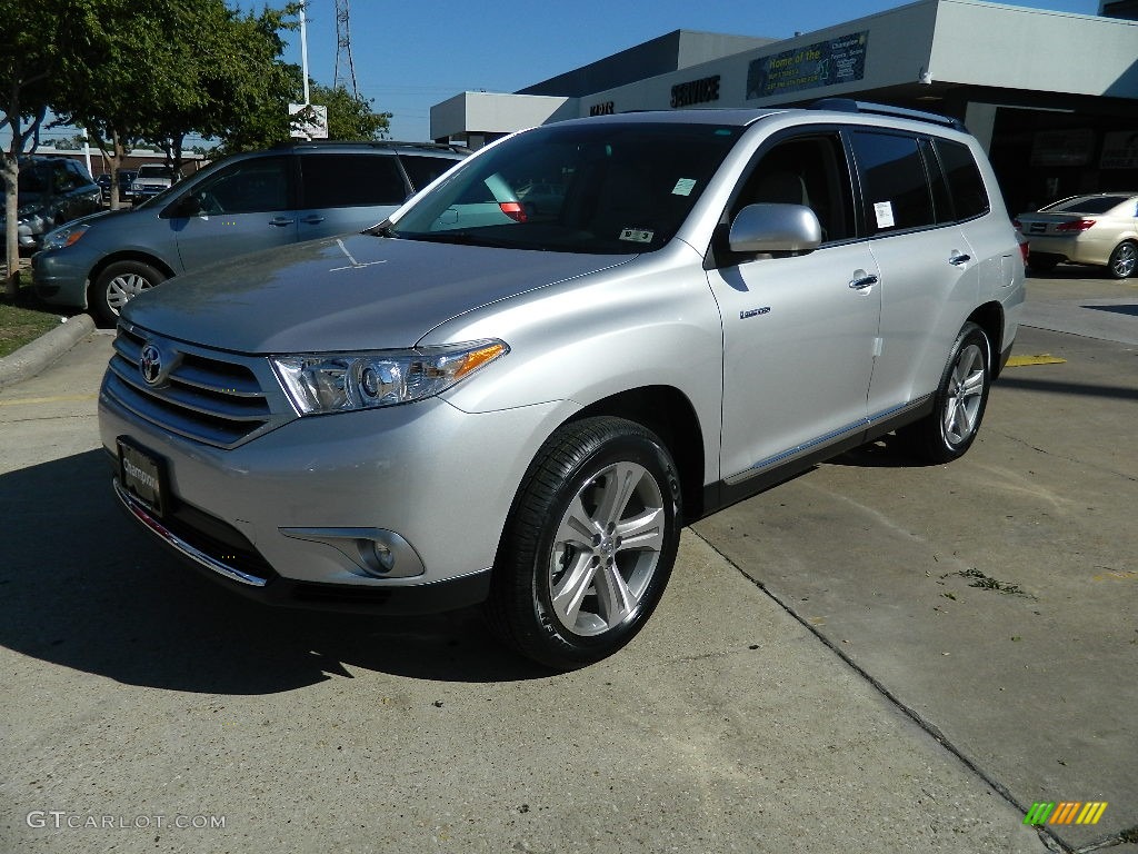 2012 Highlander Limited - Classic Silver Metallic / Ash photo #1