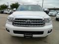 2012 Blizzard White Pearl Toyota Sequoia Platinum  photo #2