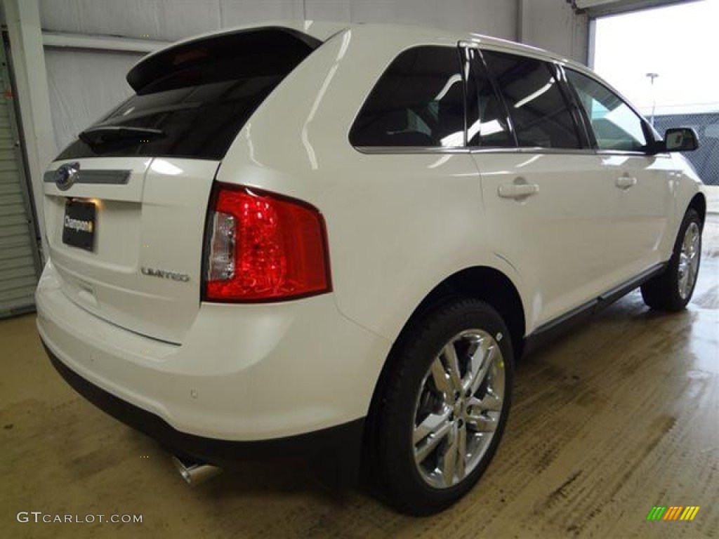 2012 Edge Limited - White Platinum Metallic Tri-Coat / Medium Light Stone photo #5