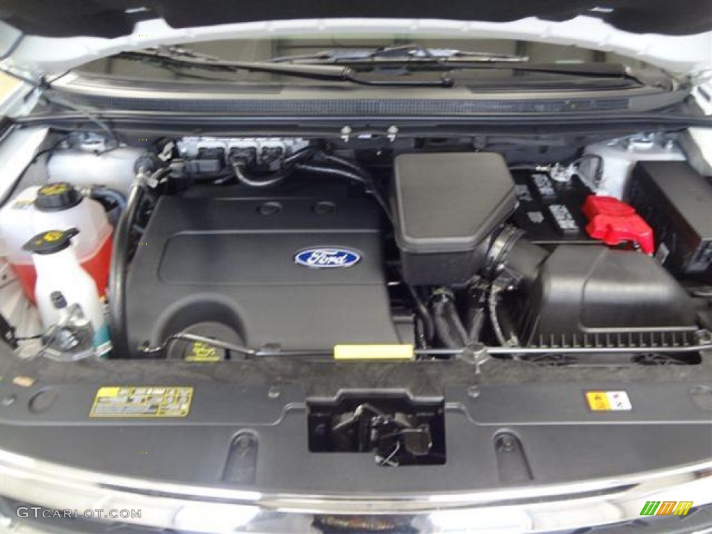 2012 Edge Limited - White Platinum Metallic Tri-Coat / Medium Light Stone photo #28