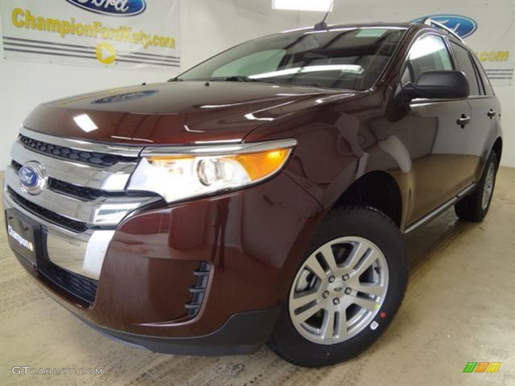 2012 Edge SE - Cinnamon Metallic / Charcoal Black photo #1