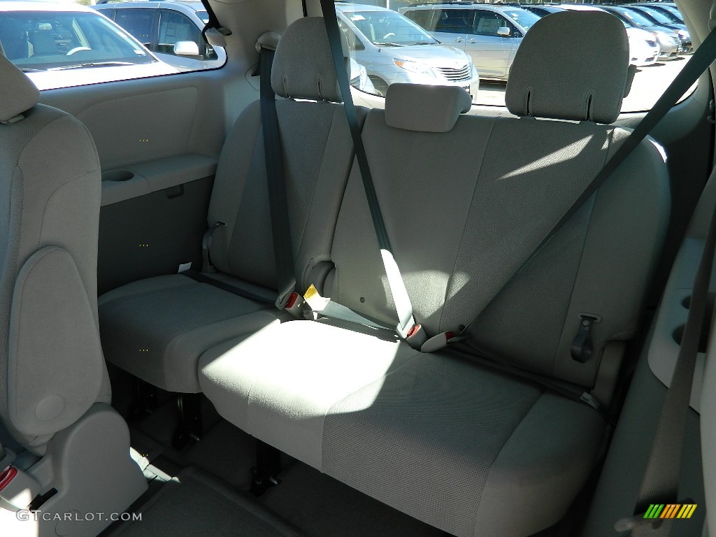 2012 Sienna  - Silver Sky Metallic / Light Gray photo #10