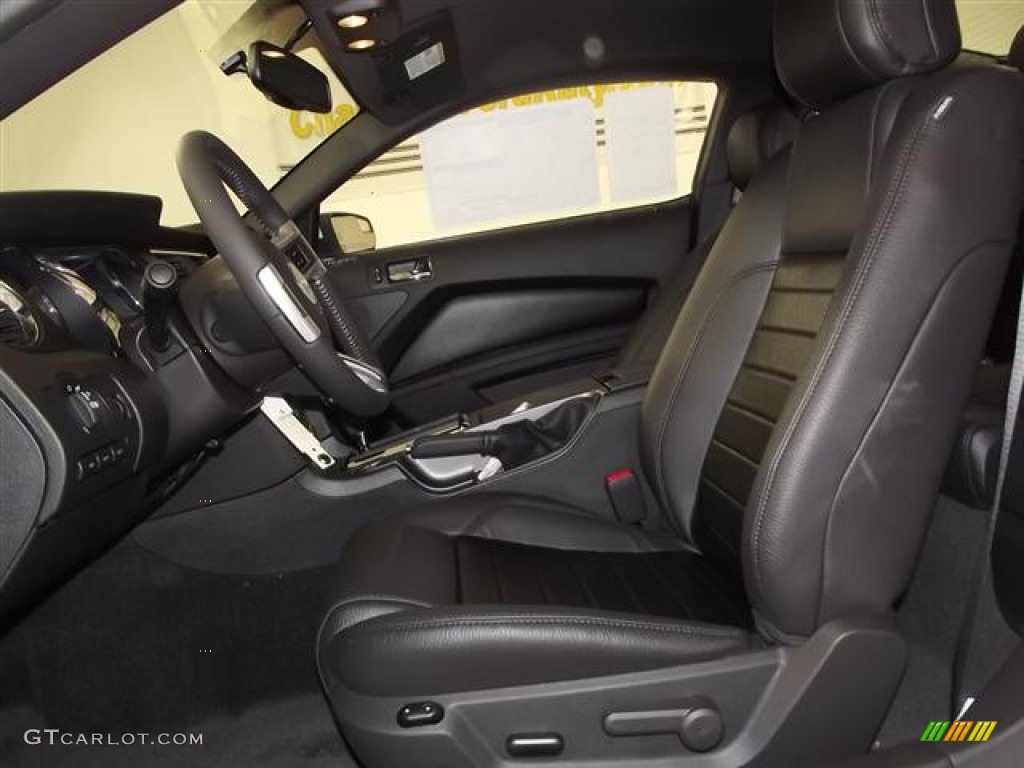 Charcoal Black/Carbon Black Interior 2012 Ford Mustang C/S California Special Coupe Photo #58343636