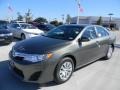 2012 Cypress Green Pearl Toyota Camry LE  photo #1