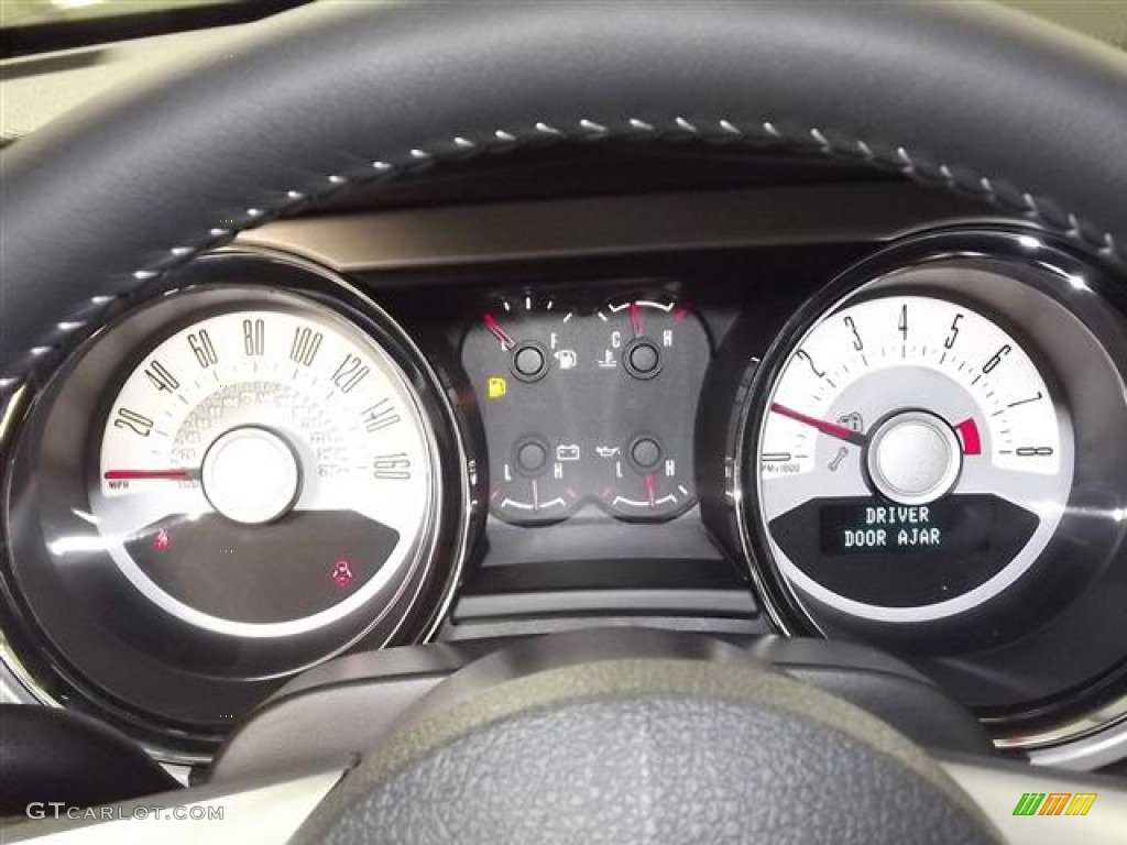 2012 Ford Mustang GT Premium Coupe Gauges Photo #58343870