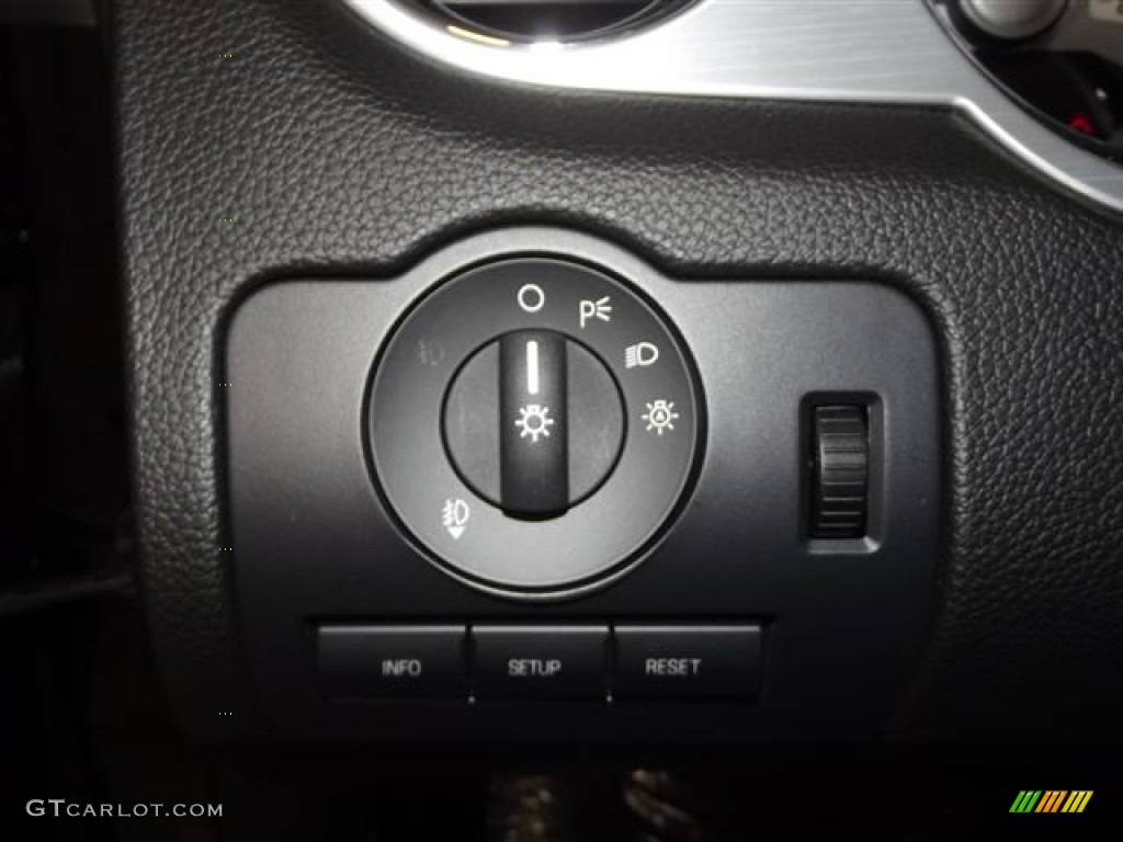 2012 Ford Mustang GT Premium Coupe Controls Photo #58343894