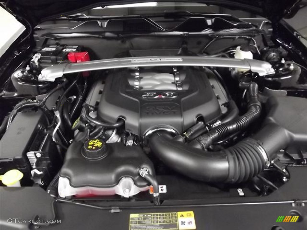 2012 Ford Mustang GT Premium Coupe 5.0 Liter DOHC 32-Valve Ti-VCT V8 Engine Photo #58343900