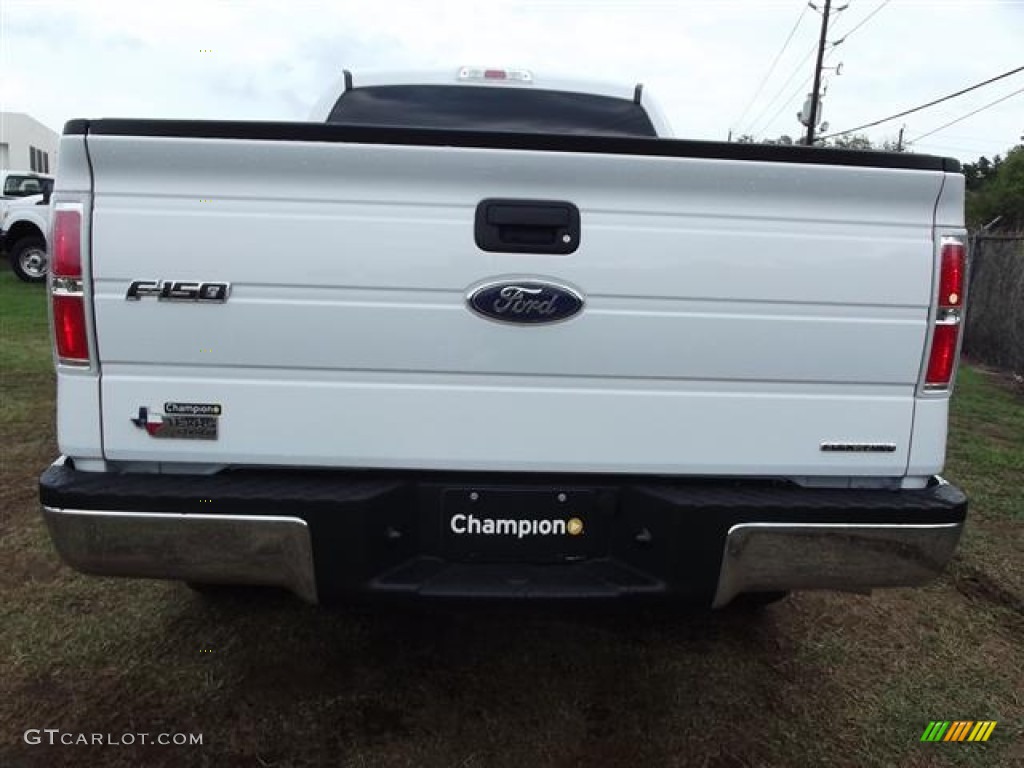 2011 F150 XLT SuperCab - Oxford White / Steel Gray photo #5