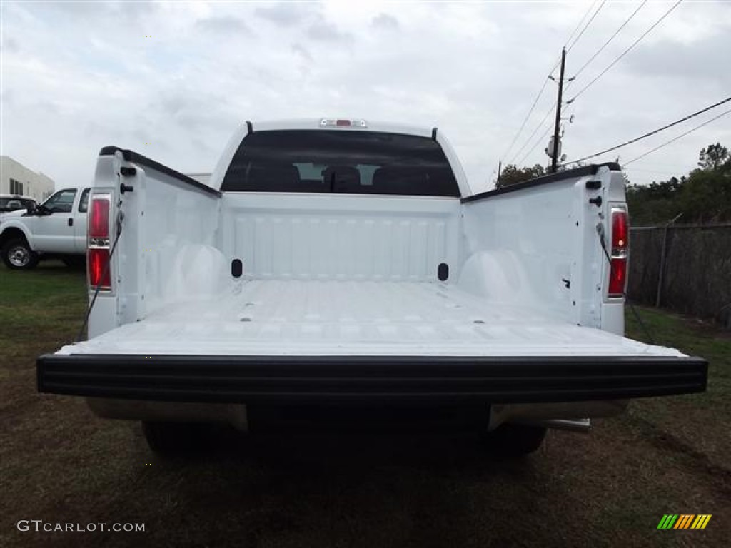 2011 F150 XLT SuperCab - Oxford White / Steel Gray photo #8