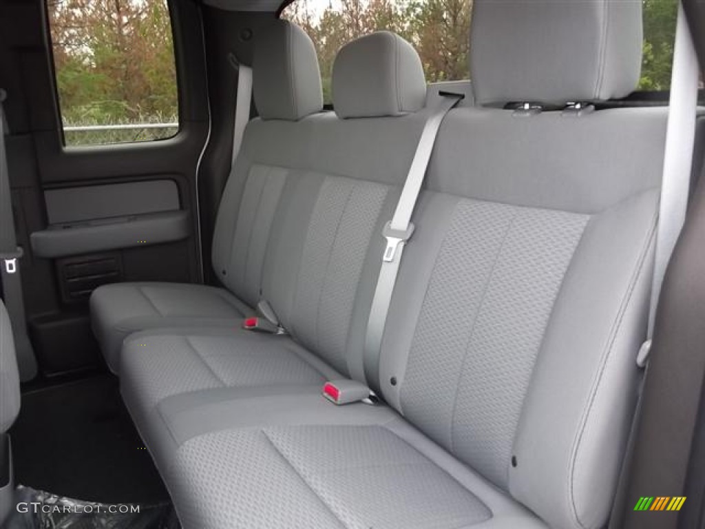 2011 F150 XLT SuperCab - Oxford White / Steel Gray photo #10