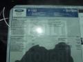 2011 Ford F150 Platinum SuperCrew 4x4 Window Sticker