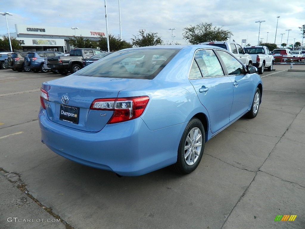 Clearwater Blue Metallic 2012 Toyota Camry LE Exterior Photo #58344519