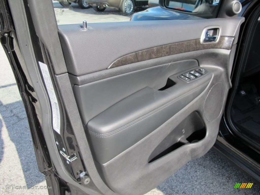 2011 Jeep Grand Cherokee Laredo X Package Black Door Panel Photo #58344736