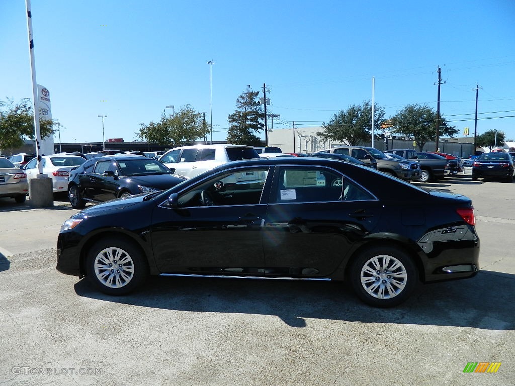 2012 Camry LE - Attitude Black Metallic / Ash photo #8