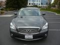 2011 Storm Front Gray Infiniti M 37 Sedan  photo #2