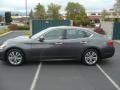 2011 Storm Front Gray Infiniti M 37 Sedan  photo #4