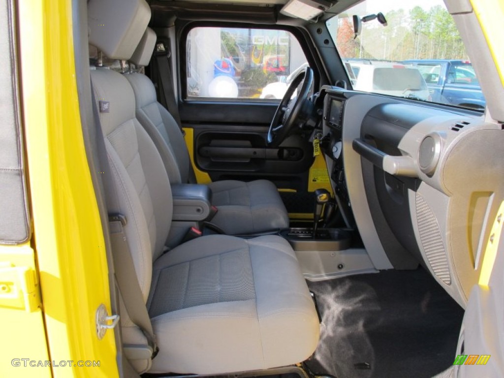 Dark Slate Gray/Med Slate Gray Interior 2008 Jeep Wrangler Unlimited Rubicon 4x4 Photo #58345547