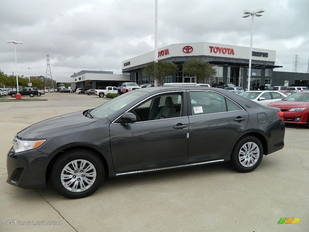 2012 Camry LE - Magnetic Gray Metallic / Ash photo #1