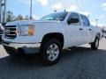 2012 Summit White GMC Sierra 1500 SLE Crew Cab  photo #3