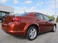 2012 Copperhead Pearl Dodge Avenger SXT  photo #7