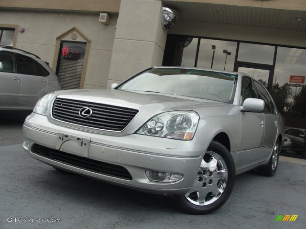 2003 LS 430 Sedan - Millenium Silver Metallic / Ecru photo #1