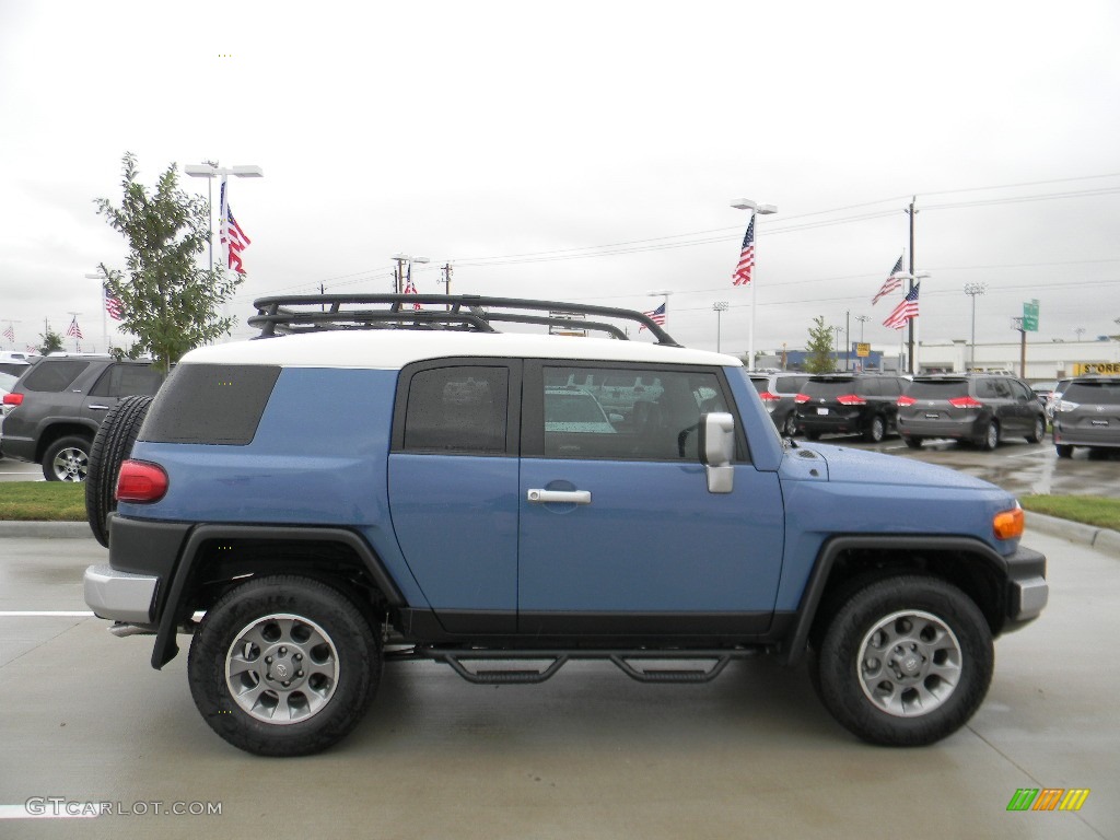 2012 FJ Cruiser 4WD - Cavalry Blue / Dark Charcoal photo #4