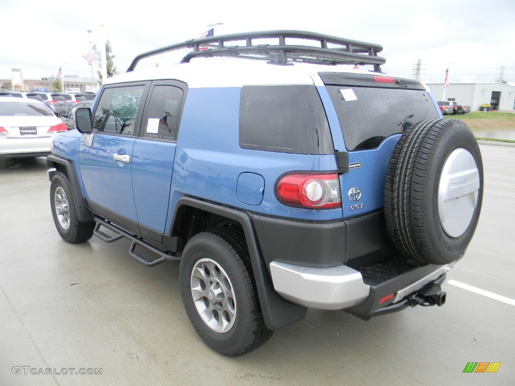 2012 FJ Cruiser 4WD - Cavalry Blue / Dark Charcoal photo #7