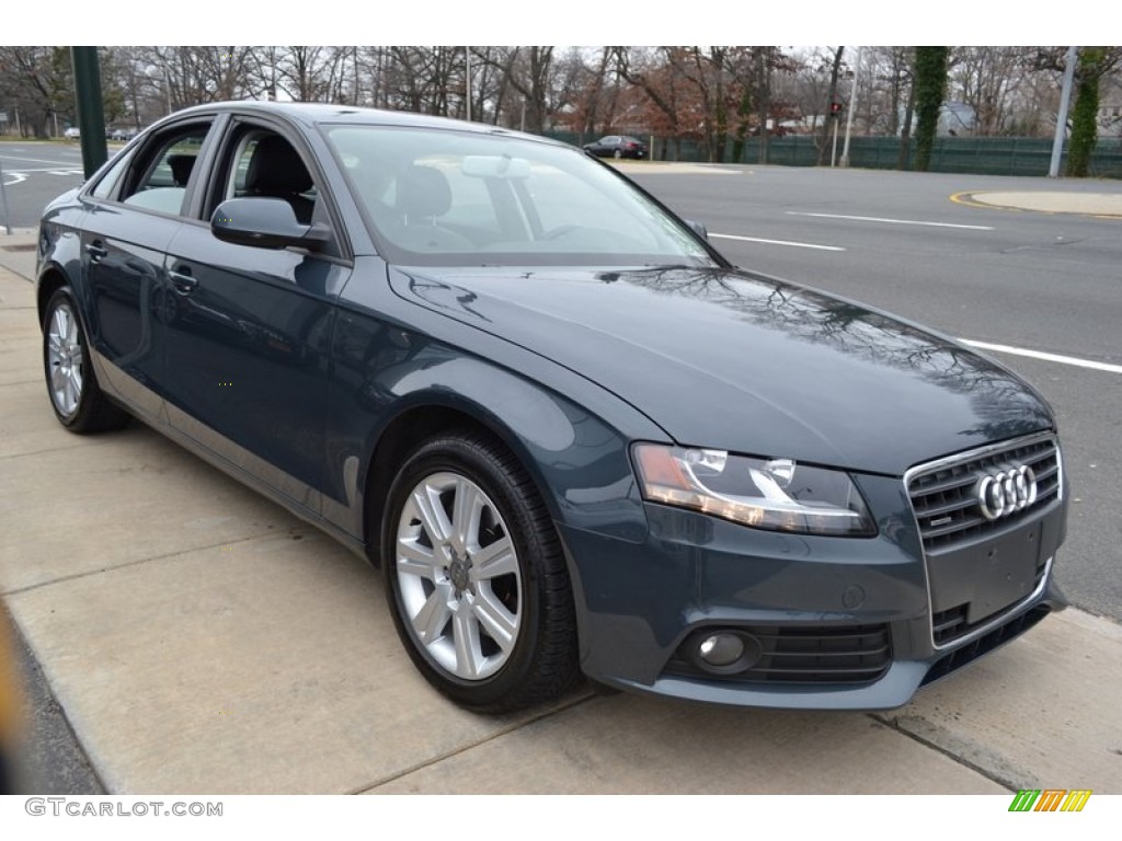 Meteor Gray Pearl Effect 2010 Audi A4 2.0T quattro Sedan Exterior Photo #58349105