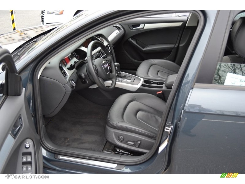 Black Interior 2010 Audi A4 2.0T quattro Sedan Photo #58349135