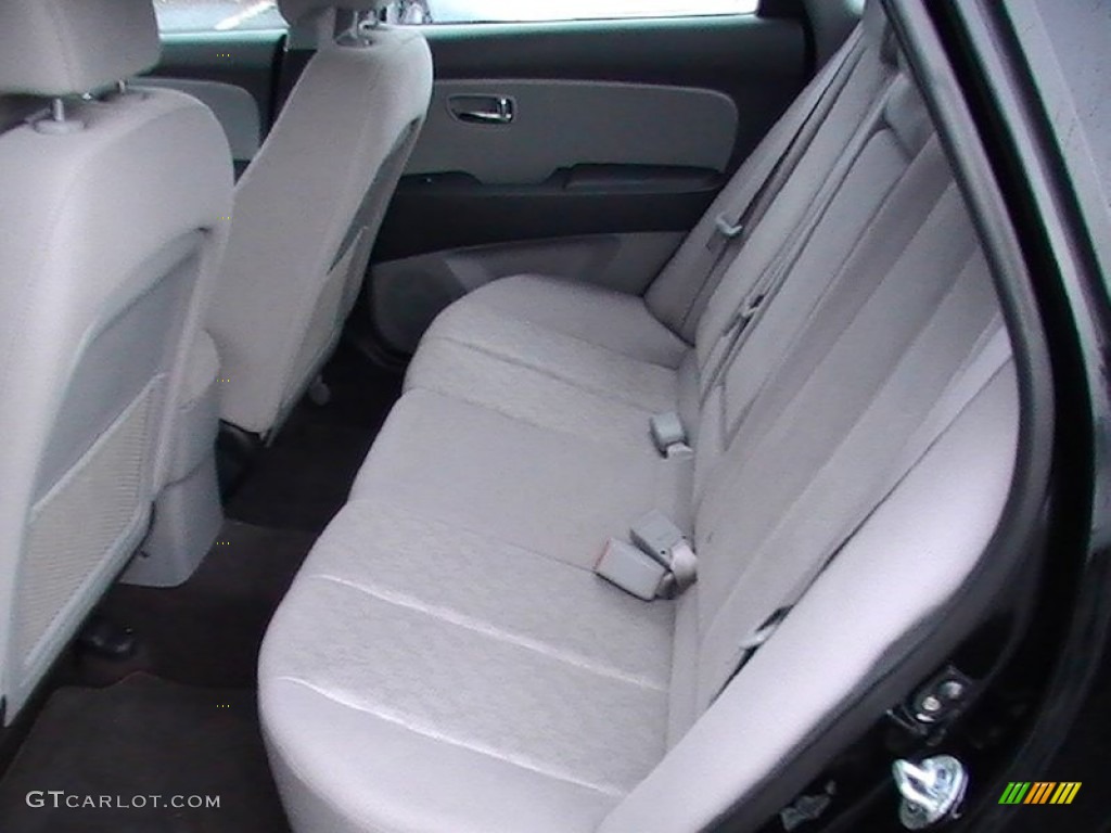 Gray Interior 2010 Hyundai Elantra Blue Photo #58349522