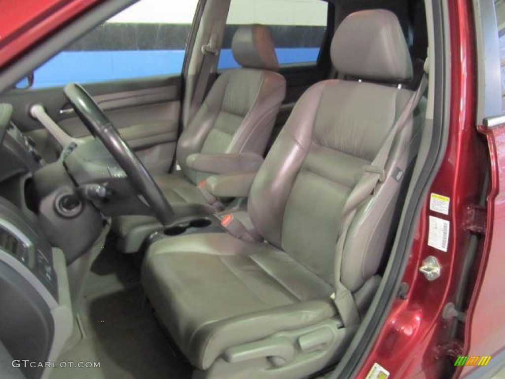 2007 CR-V EX-L 4WD - Tango Red Pearl / Gray photo #8