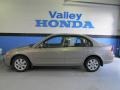 2003 Shoreline Mist Metallic Honda Civic EX Sedan  photo #2