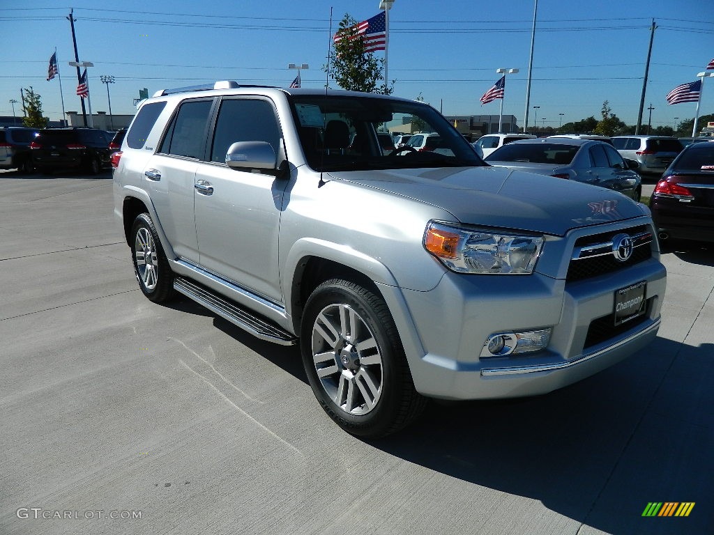 2012 4Runner Limited - Classic Silver Metallic / Black Leather photo #1