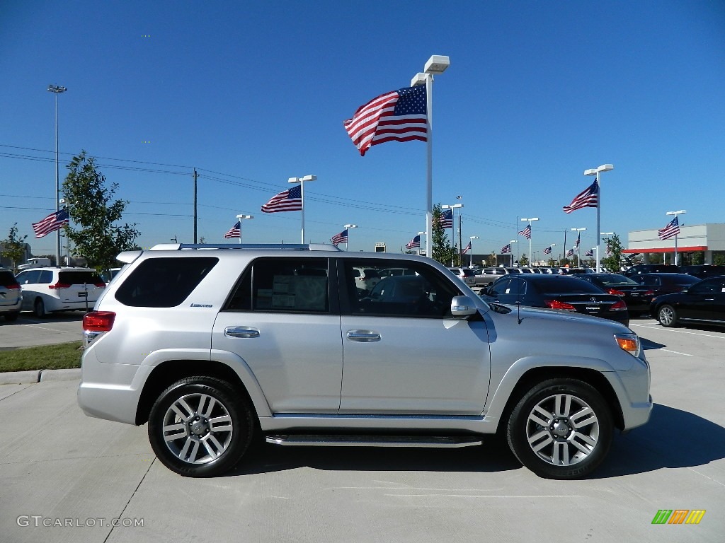 2012 4Runner Limited - Classic Silver Metallic / Black Leather photo #2