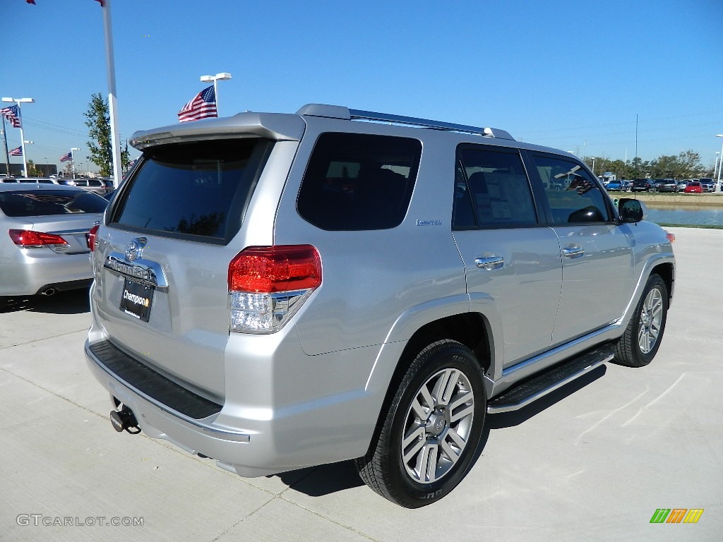 2012 4Runner Limited - Classic Silver Metallic / Black Leather photo #3