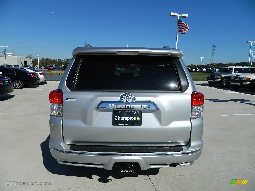 2012 4Runner Limited - Classic Silver Metallic / Black Leather photo #4