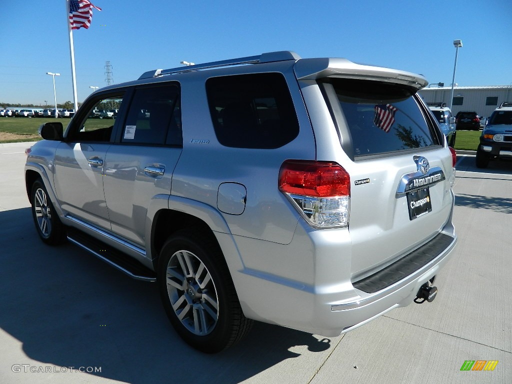 2012 4Runner Limited - Classic Silver Metallic / Black Leather photo #5