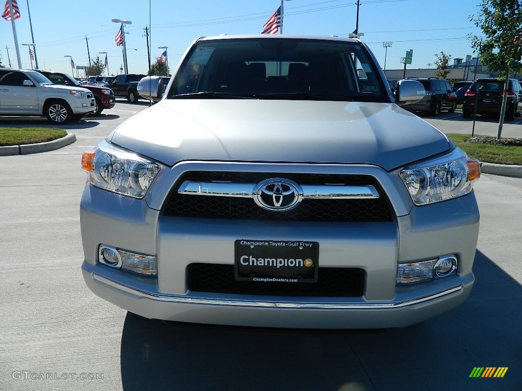 2012 4Runner Limited - Classic Silver Metallic / Black Leather photo #8