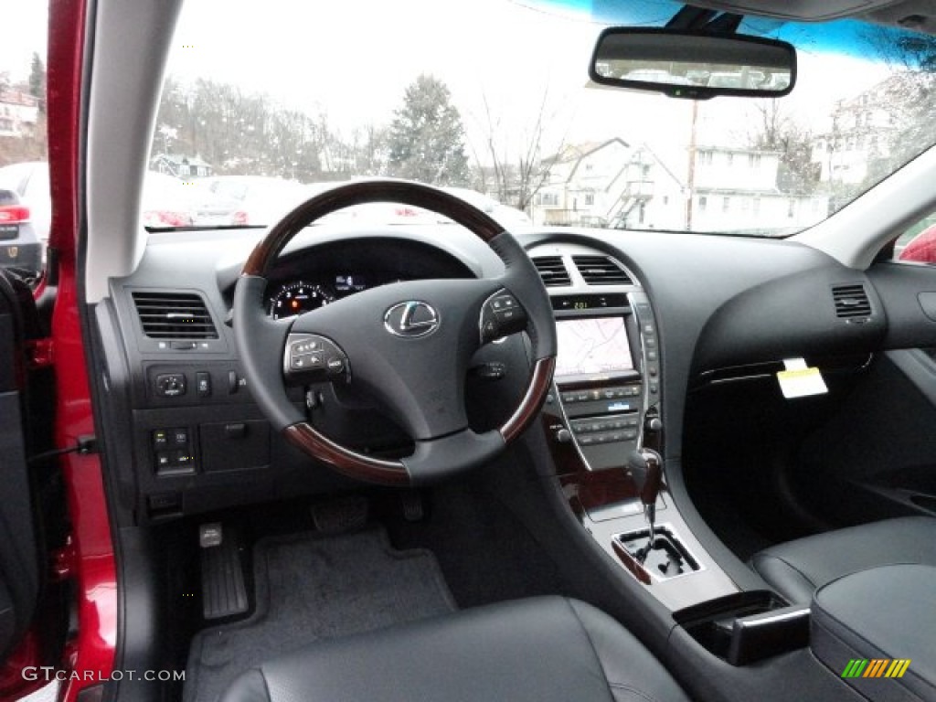 Black Interior 2012 Lexus ES 350 Photo #58351813
