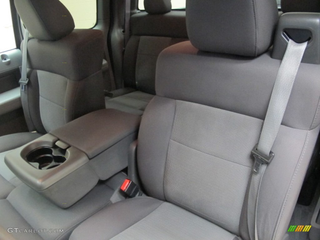2004 F150 XLT SuperCab - Dark Shadow Grey Metallic / Tan photo #19