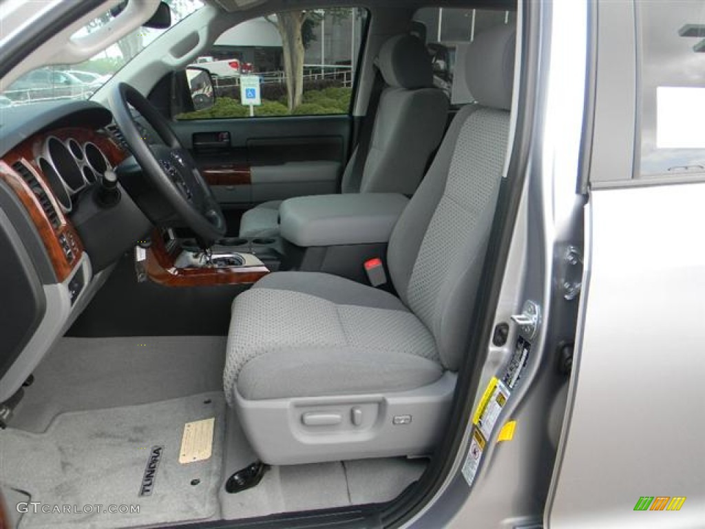 2011 Tundra TRD CrewMax - Silver Sky Metallic / Graphite Gray photo #3