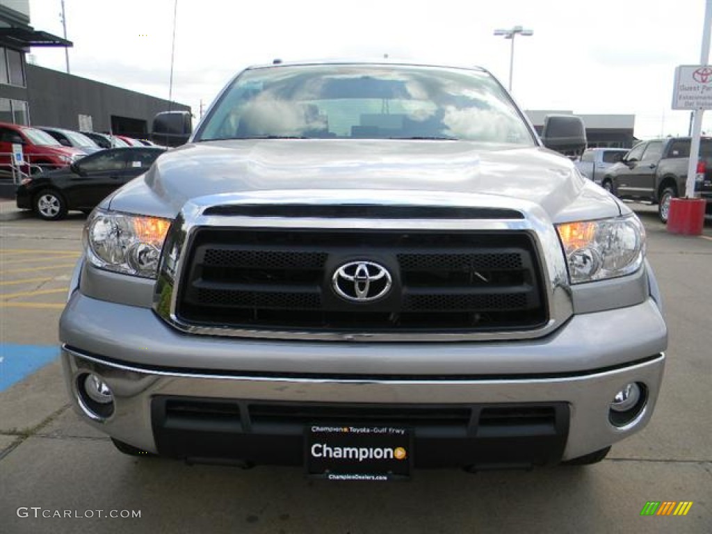 2011 Tundra TRD CrewMax - Silver Sky Metallic / Graphite Gray photo #4