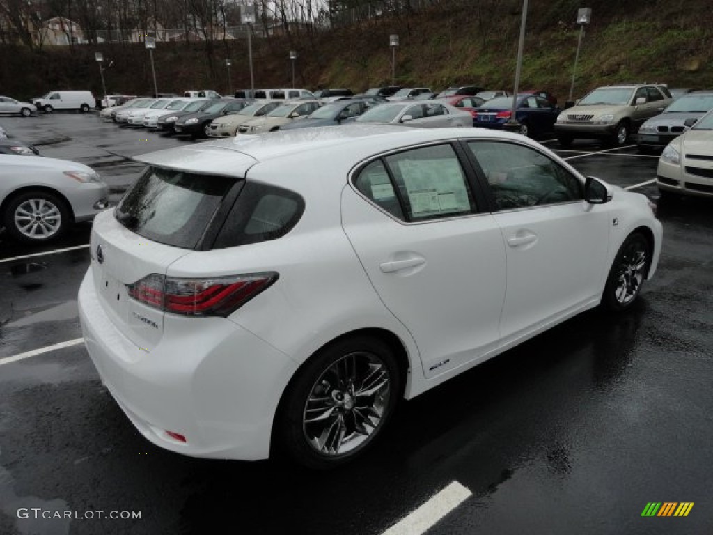 Starfire White Pearl 2012 Lexus CT F Sport Special Edition Hybrid Exterior Photo #58352524