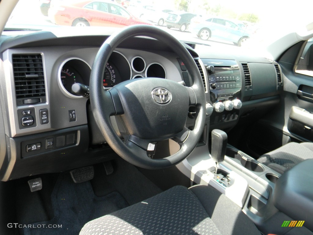 2011 Tundra TRD Sport Double Cab - Black / Black photo #6