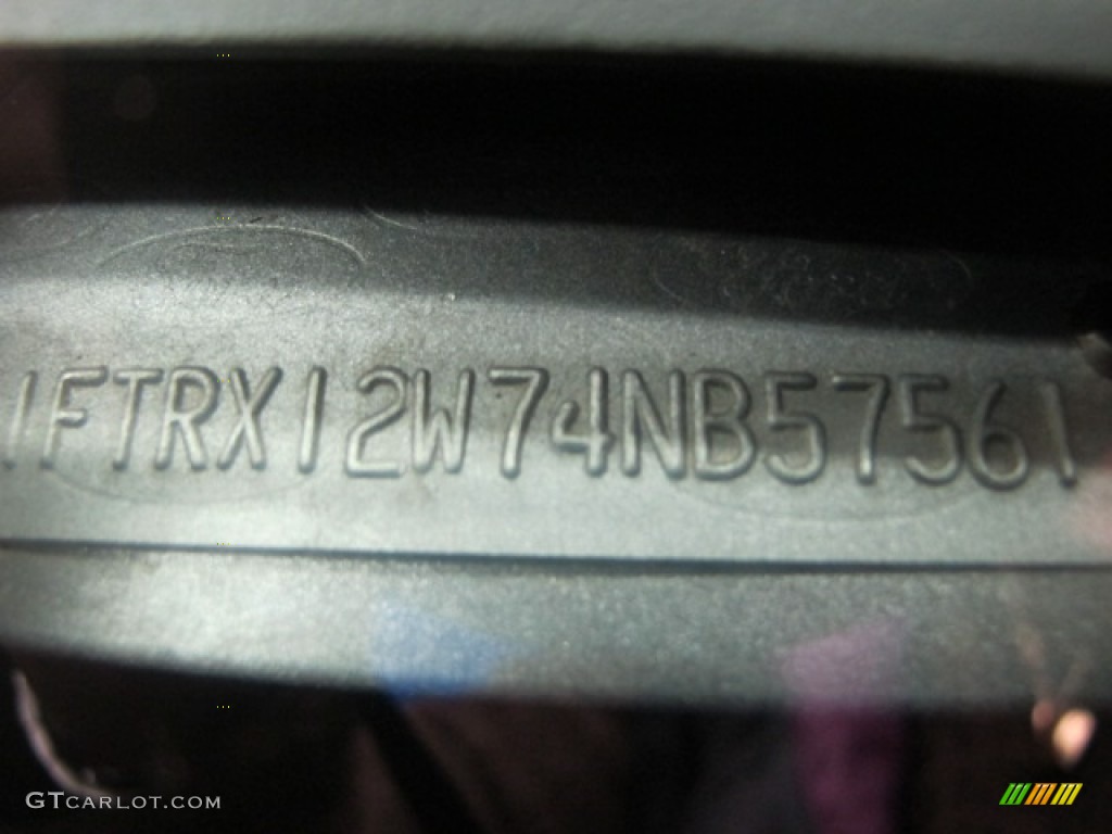 2004 F150 XLT SuperCab - Dark Shadow Grey Metallic / Tan photo #39