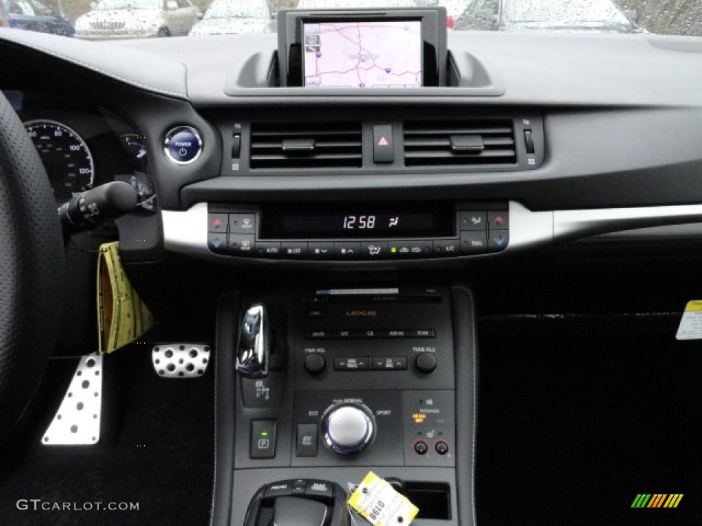 2012 Lexus CT F Sport Special Edition Hybrid Controls Photo #58352635