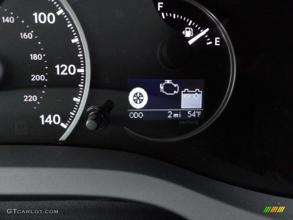 2012 Lexus CT F Sport Special Edition Hybrid Gauges Photo #58352644
